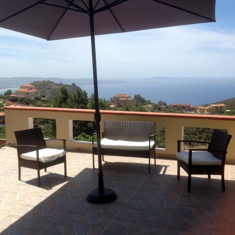 Villa Punta Speranza Nebida Exterior foto